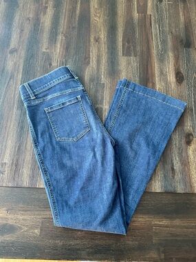 SPANX Dark Blue Flare Jeans